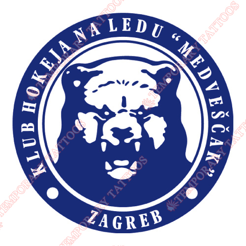 Medvescak Zagreb Customize Temporary Tattoos Stickers NO.7276